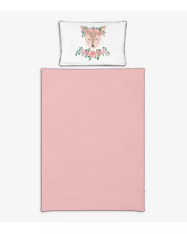 Nature&Love Cot Bedding Rose N001 135x100