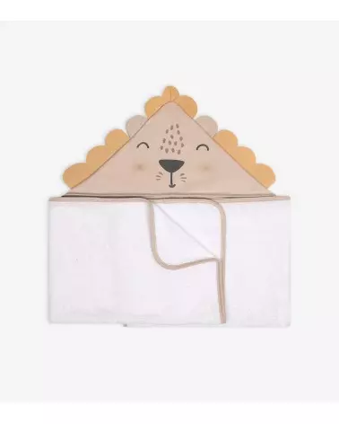 Animals&Love Bamboo bath towel Lion A002