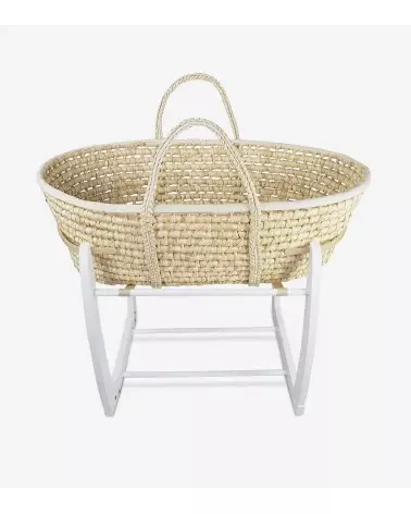 Moses basket set with a cradle stand