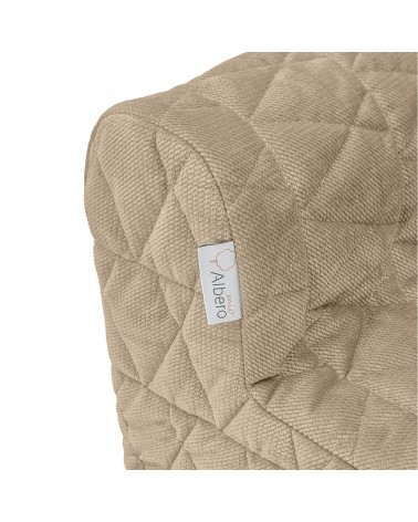 Velvet Kids Baby Pillow Armchair Retro Beige V113