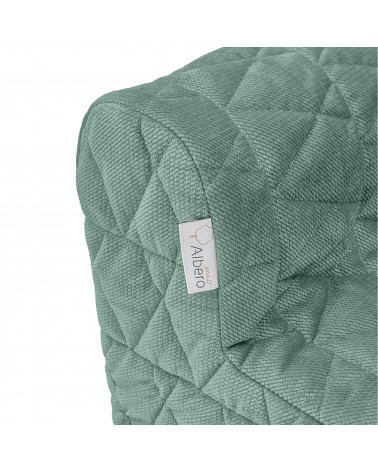 Velvet Kids Baby Pillow Armchair Green V114